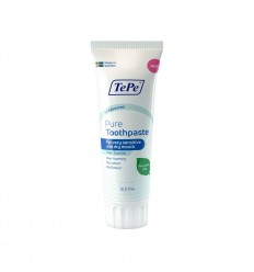 Tepe Pure tandpasta dry mouth no flavour 75 ml