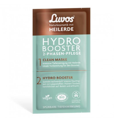 Luvos Crememasker hydro booster 2 fasen biologisch 9,5 ml