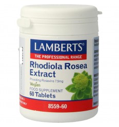 Lamberts Rhodiola rosea extract 60 tabletten