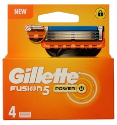 Gillette fusion power 4 stuks