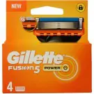 Gillette fusion power 4 stuks