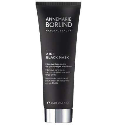 Annemarie Borlind Masker skin & pore black 2-in-1 75 ml