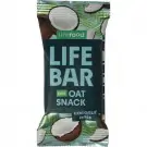 Lifefood Lifebar oatsnack kokos bliss biologisch 40 gram