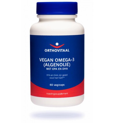 Orthovitaal Vegan omega 3 algenolie 60 vcaps
