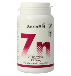 Soria Natural Zink bio-actief 90 tabletten