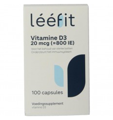 Leefit Vitamine D3 20 mcg