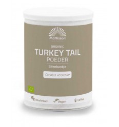 Mattisson Organic Turkey tail poeder biologisch 100 gram