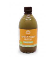 Mattisson Organic apple cider vinegar matcha lemon biologisch 500 ml