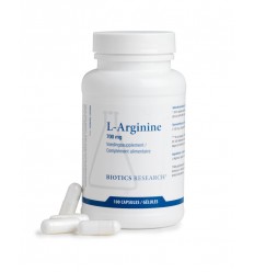 Biotics L-arginine 700 mg 100 capsules